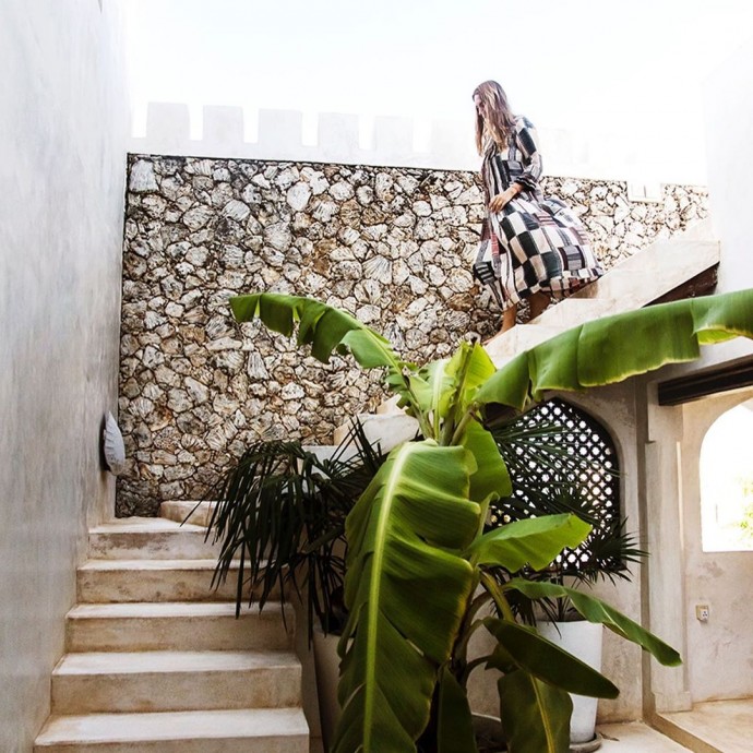 Небольшой дворец модельера Сэнди Борман (@sandylamu) на острове Ламу, Кения