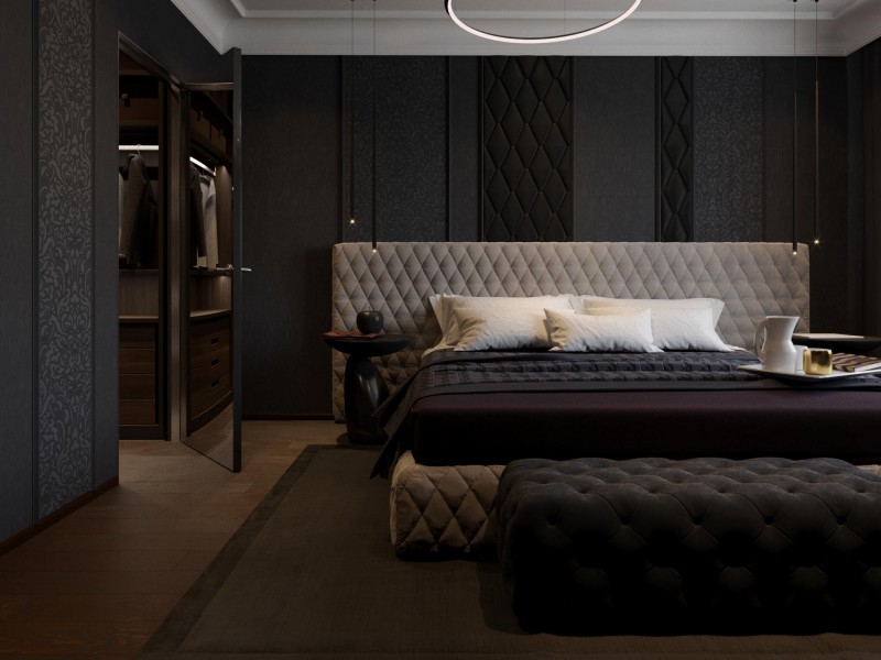 Дизайн интерьера квартиры в стиле "фьюжн"