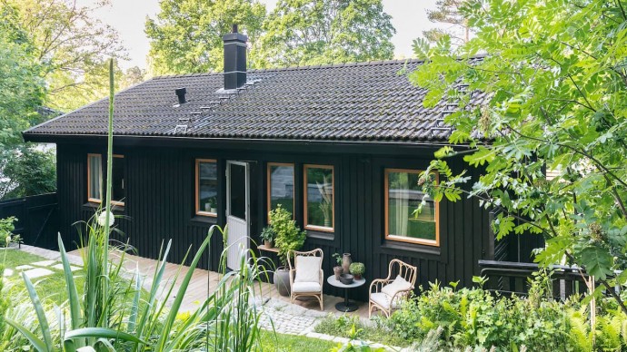 Дом ландшафтного дизайнера Даниэля и градостроителя Мари в Уппсале, Швеция