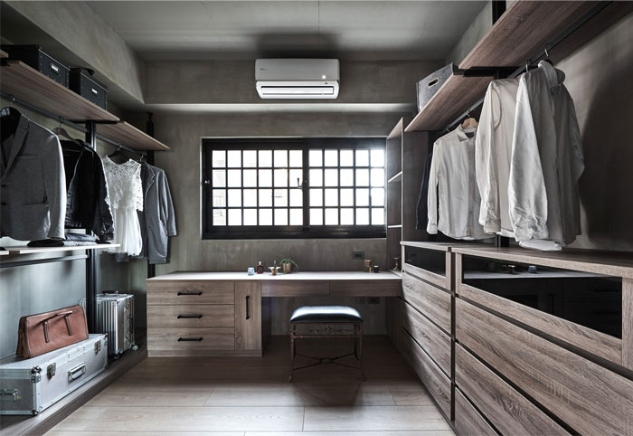Индустриальный декор и японский стиль интерьера апартаментов в Тайване Индустриальный декор и японский стиль интерьера апартаментов в Тайване