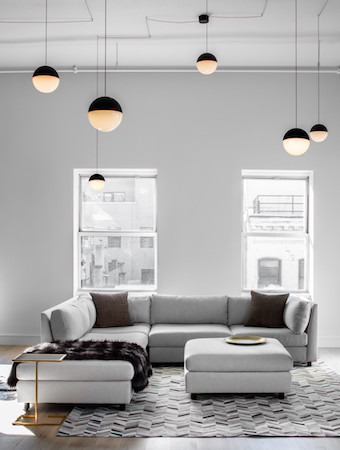 Интерьер лофта в индустриальном стиле