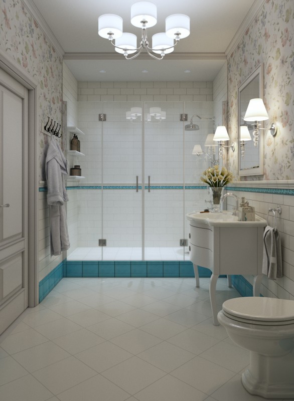 Интерьер светлой просторной квартиры