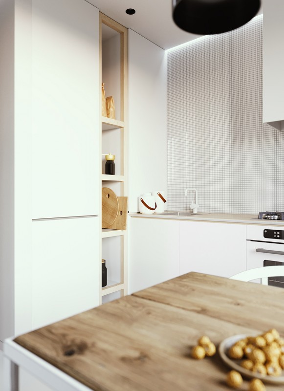 Компактная квартира для семьи с детьми