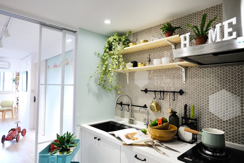 Красочная квартира на Тайване