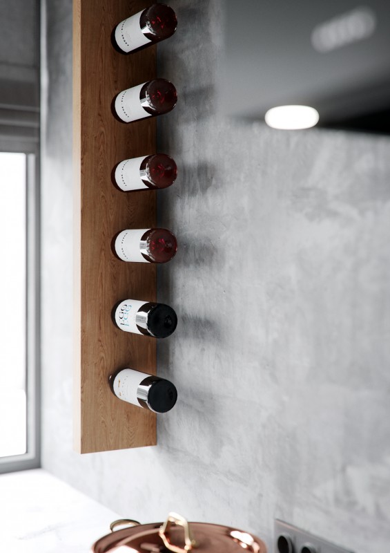 Мрамор, дерево и бетон в современном интерьере Мрамор, дерево и бетон в современном интерьере