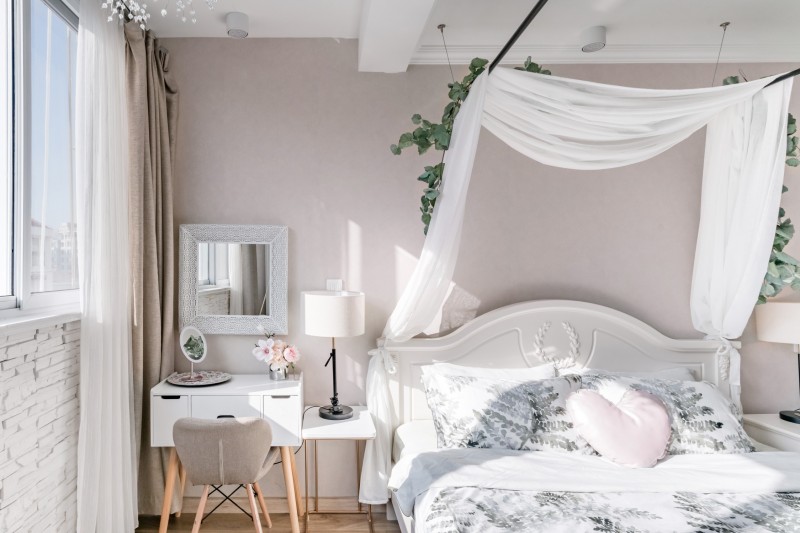 Студия в Чжанчжоу, Китай, оформленная в нежных тонах