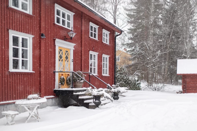 Деревенский дом недалеко от Эрншёльдсвика, Швеция