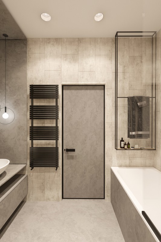 Дизайн квартиры, спроектированной для молодой девушки