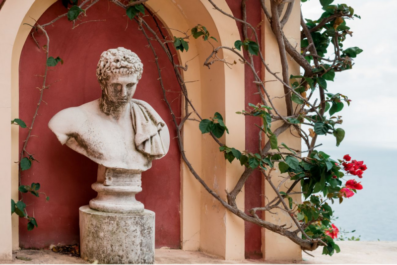 Дом в стиле "барокко" на холмах Позитано, Италия Дом в стиле "барокко" на холмах Позитано, Италия