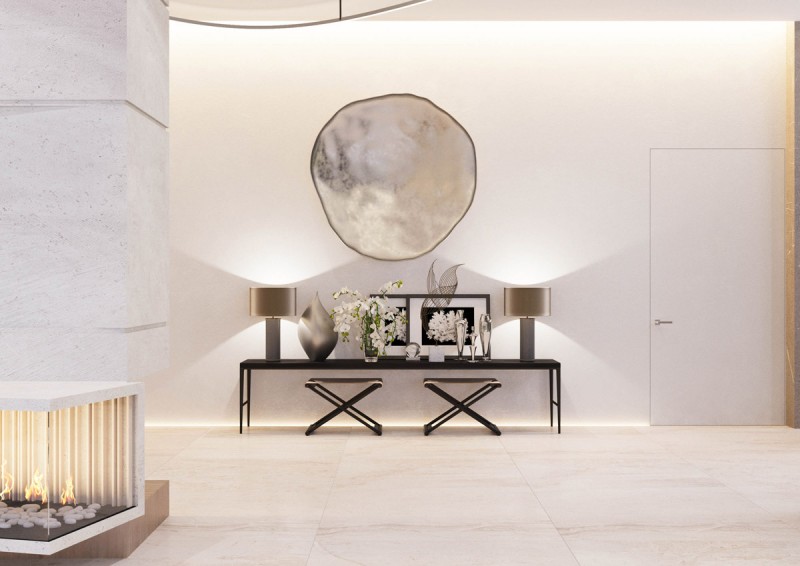 Интерьер роскошного загородного дома Интерьер роскошного загородного дома