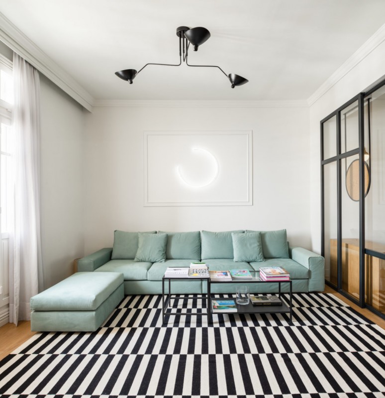 Квартира в центре города Салоники, Греция, расположенная в здании 30-х годов постройки