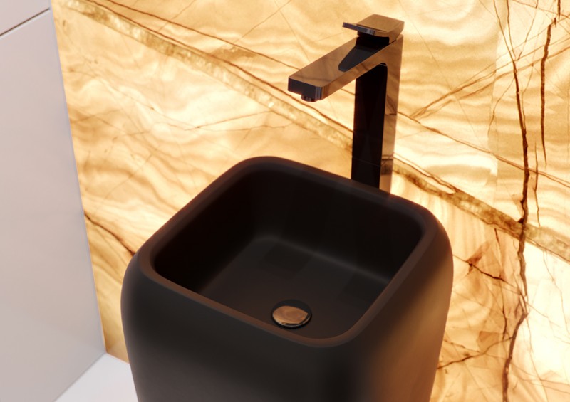 Мрамор, дерево и бетон в современном интерьере Мрамор, дерево и бетон в современном интерьере