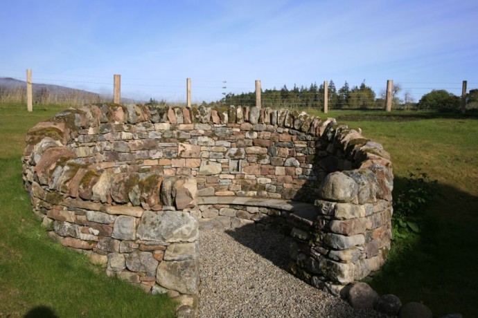 Поместье Олдори Касл, построенное в 1626 году в Шотландии