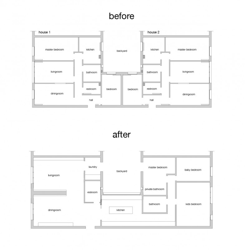 Проект дома для молодой семьи в Мадриде