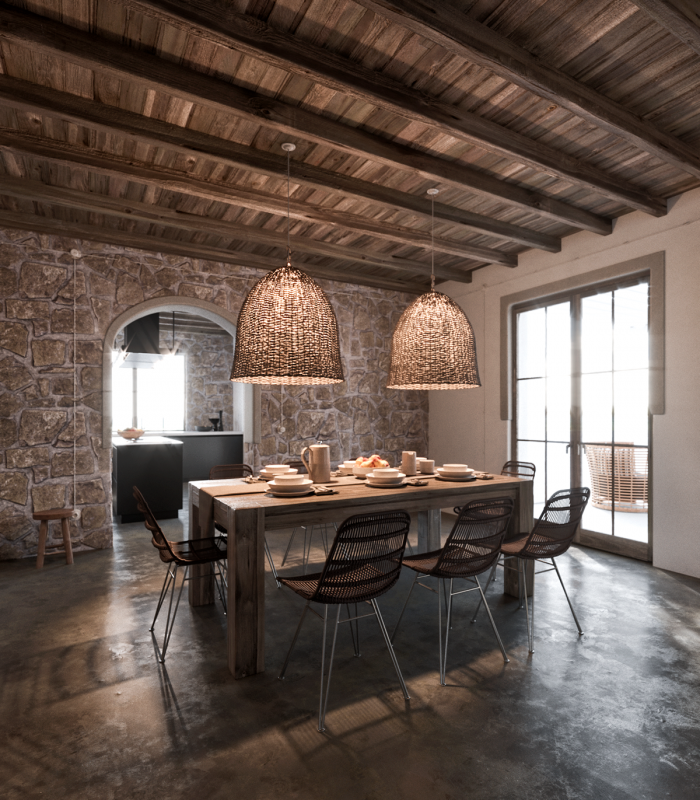 Интерьер уютной виллы