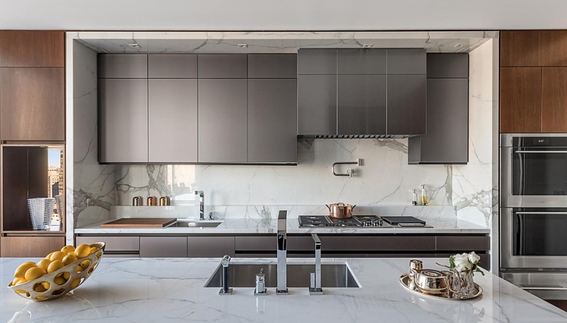 Изысканный интерьер просторных апартаментов в Нью-Йорке