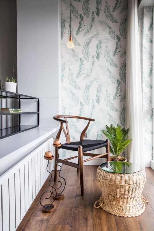 Легкий свежий интерьер апартаментов в Стамбуле