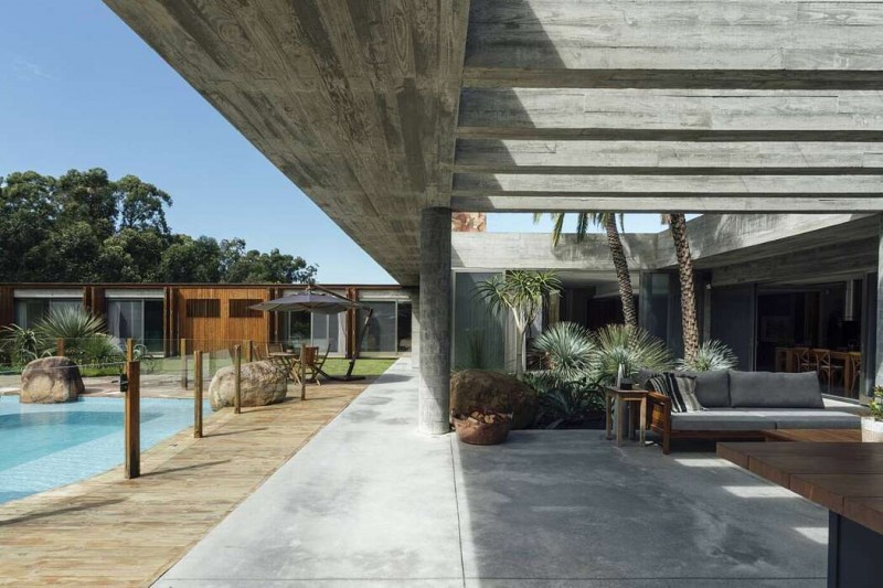 Оригинальный дизайн дома в Бразилии