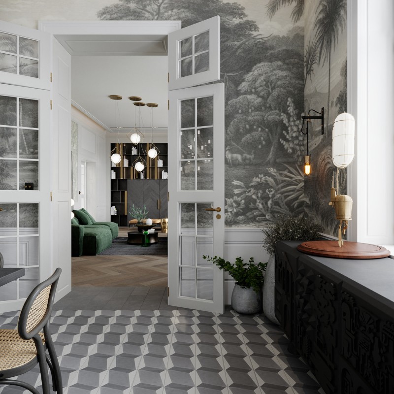 Отреставрированная вилла начала ХХ века в Хорватии