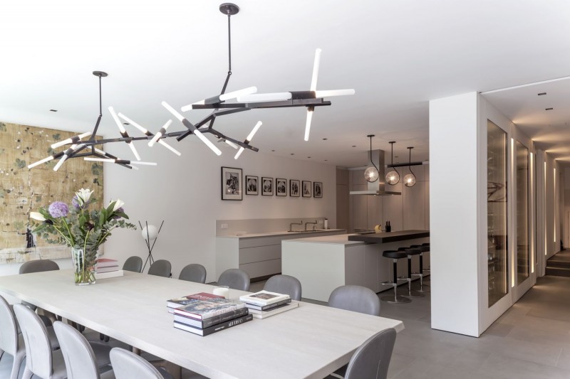 Дизайн интерьера викторианской виллы в Кенсингтоне, Лондон