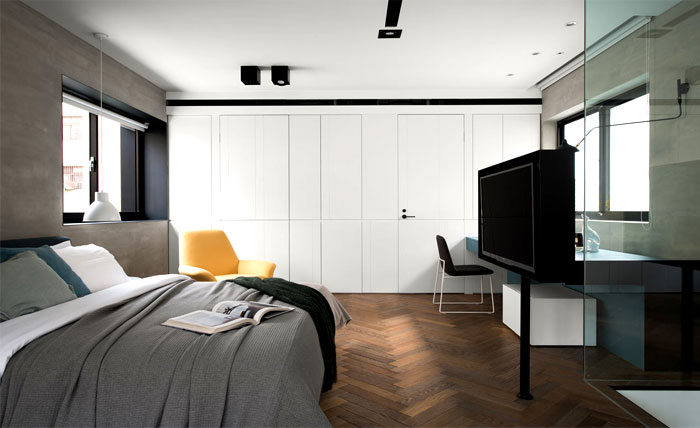 Уютный дом для семьи и рабочий офис в одном пространстве