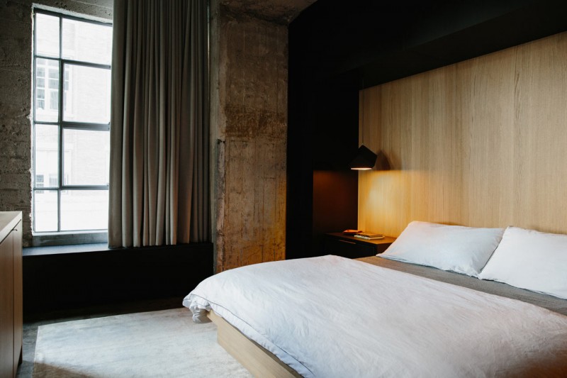 Лофт, расположенный на бывшем складе 1924 года постройки в Лос-Анджелесе