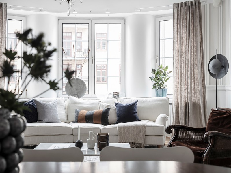 Очаровательная квартира площадью 128 м2 в Гётеборге, Швеция