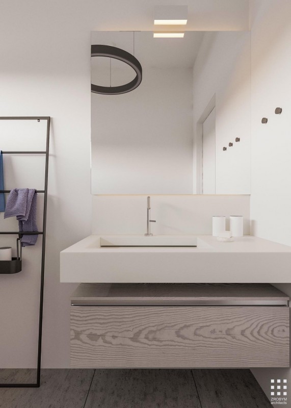 Проект дома, оформленного в спокойных тонах