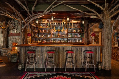 Шале Urban Cowboy Lodge на территории отеля Lyon Porter в Кэтскиллс, штат Нью-Йорк