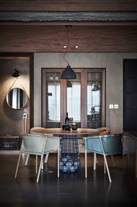 Тайваньская квартира для молодой пары с ребенком площадью 125 м2