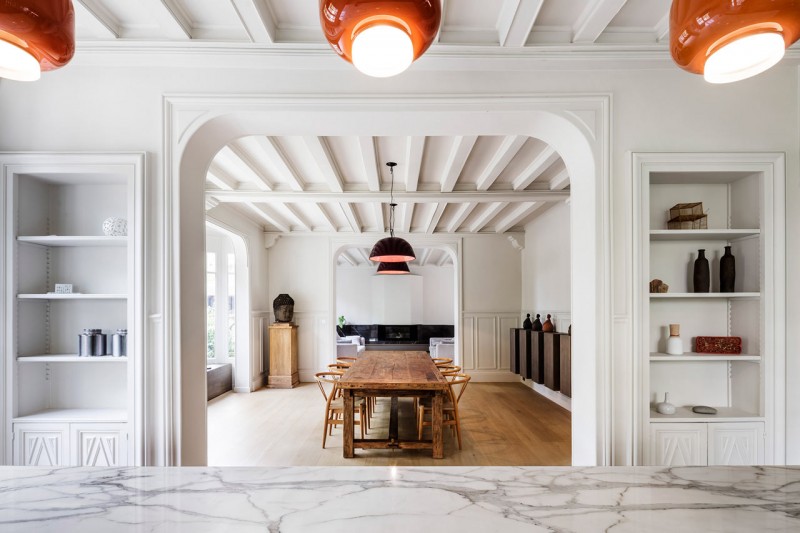 Дом в пригороде Парижа, построенный в конце XIX века Дом в пригороде Парижа, построенный в конце XIX века