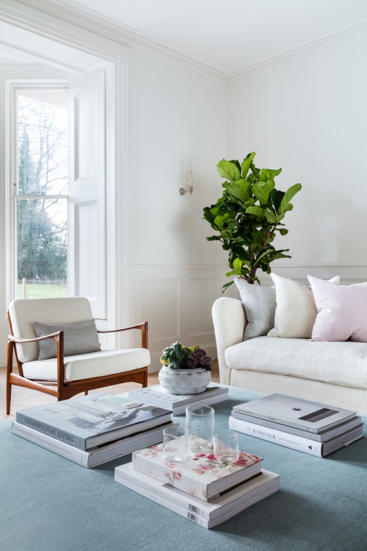 Элегантный интерьер современного особняка в Оксфордшире, Великобритания