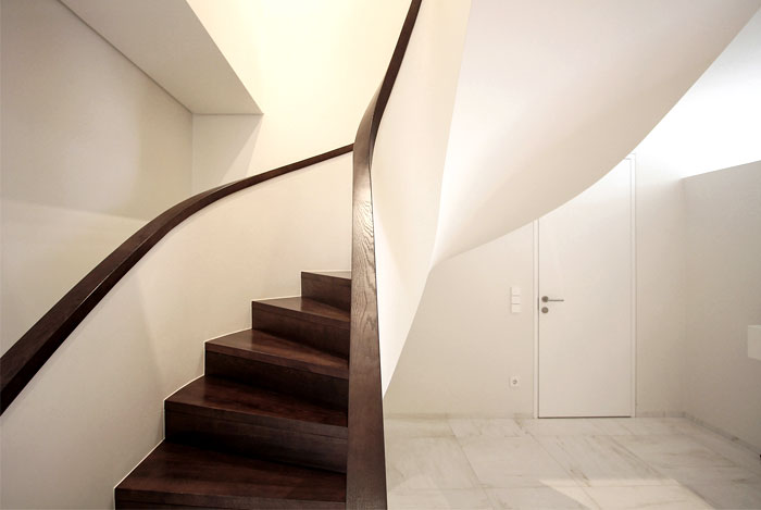 Минималистичный стиль и доминирующий белый цвет в интерьере дома в Клайпеде Минималистичный стиль и доминирующий белый цвет в интерьере дома в Клайпеде