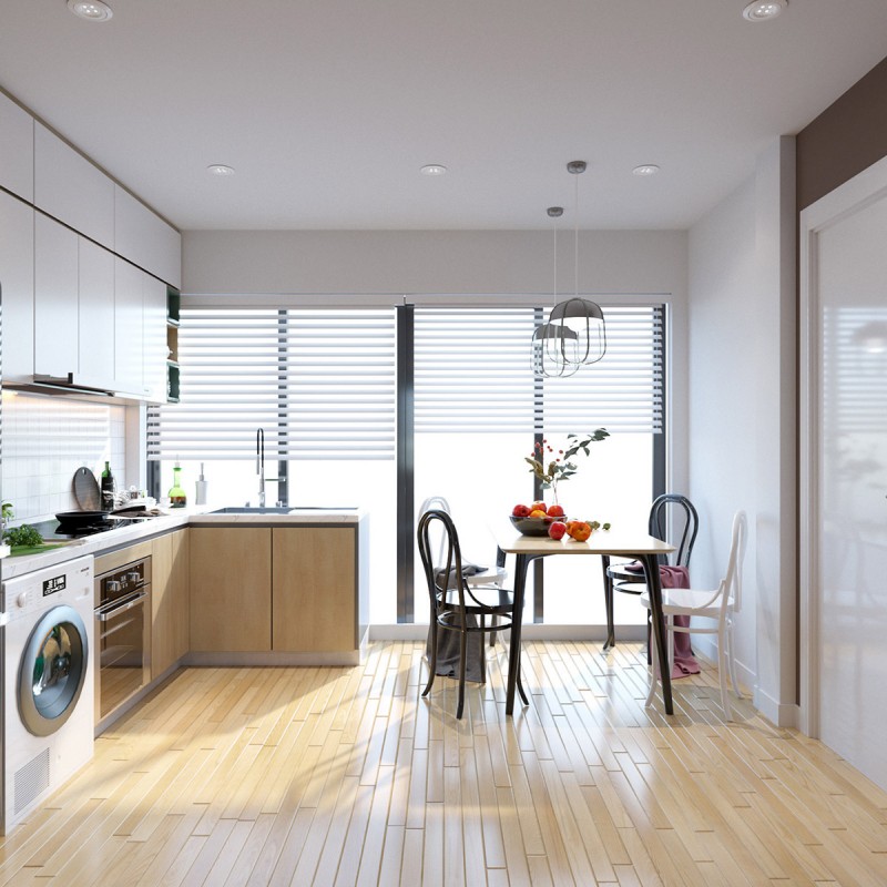 Студия со стеклянными стенами Студия со стеклянными стенами