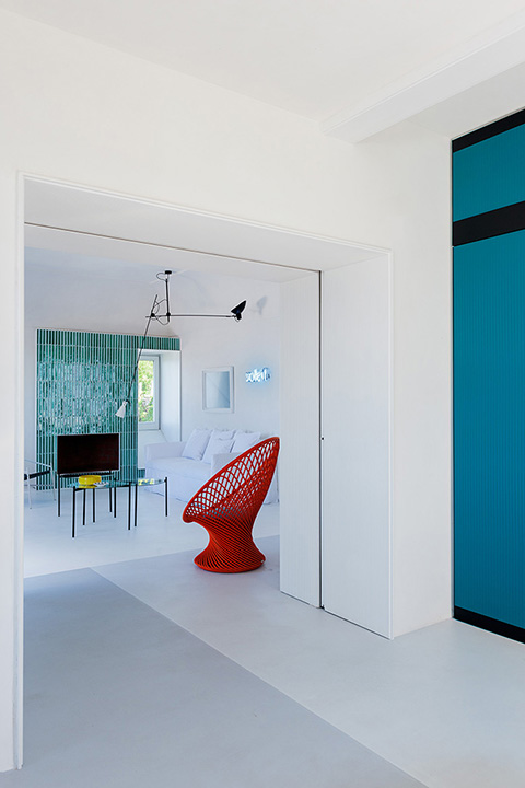 Интерьер апартаментов на Капри