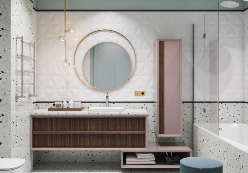 Квартира, оформленная в приглушенных тонах