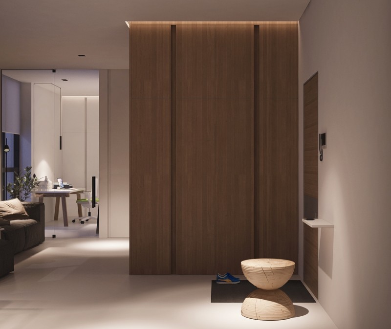 Квартира в стиле "баухауз"