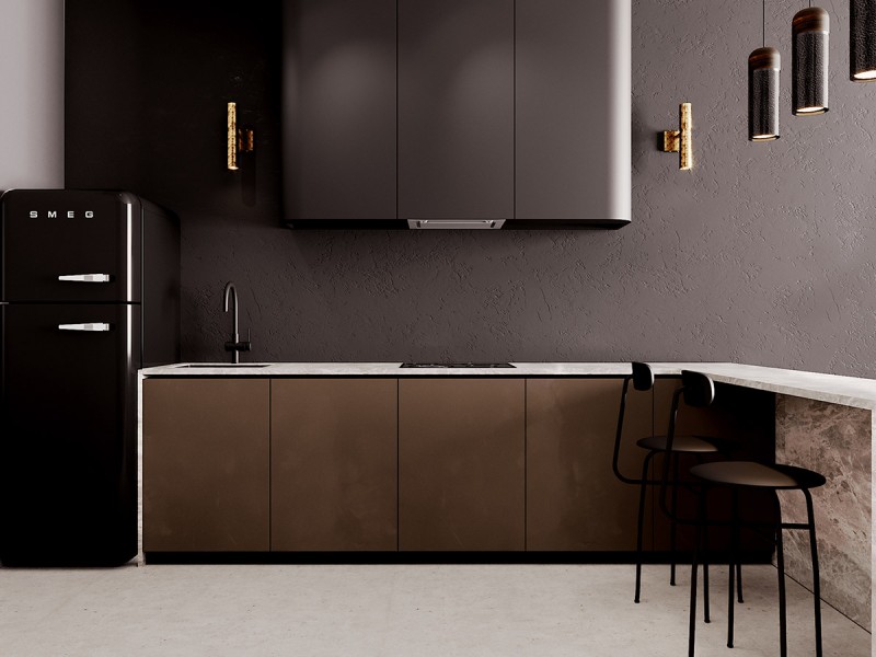 Оформление квартиры в коричневых тонах