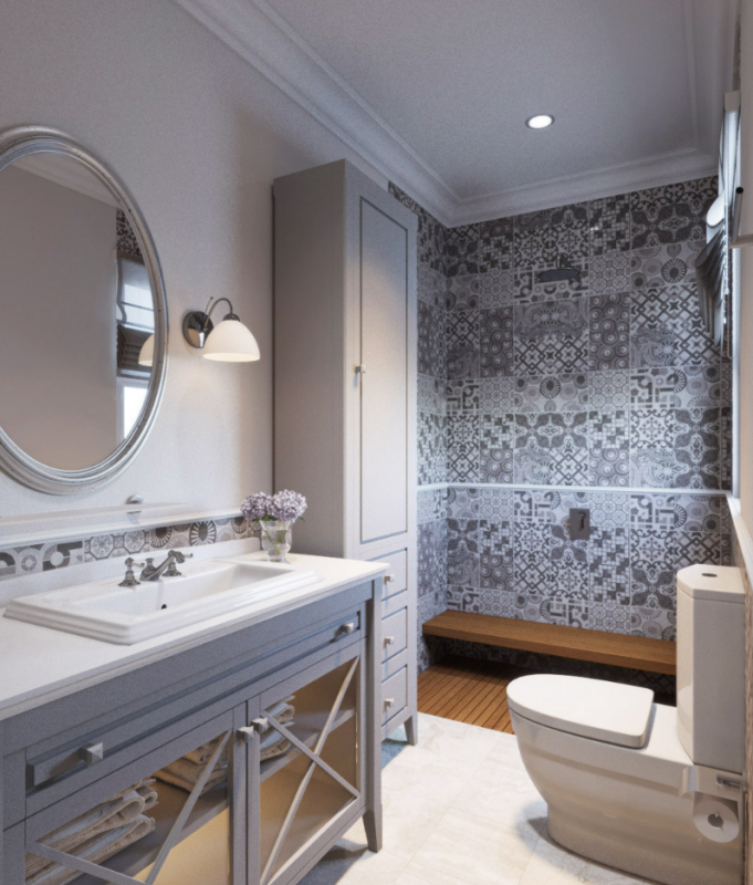 Проект апартаментов в неоклассическом стиле