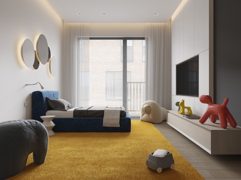 Просторная квартира в стиле "минимализм"