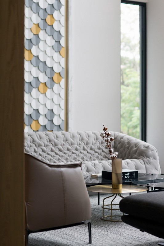 Роскошный интерьер резиденции в Гонконге Роскошный интерьер резиденции в Гонконге