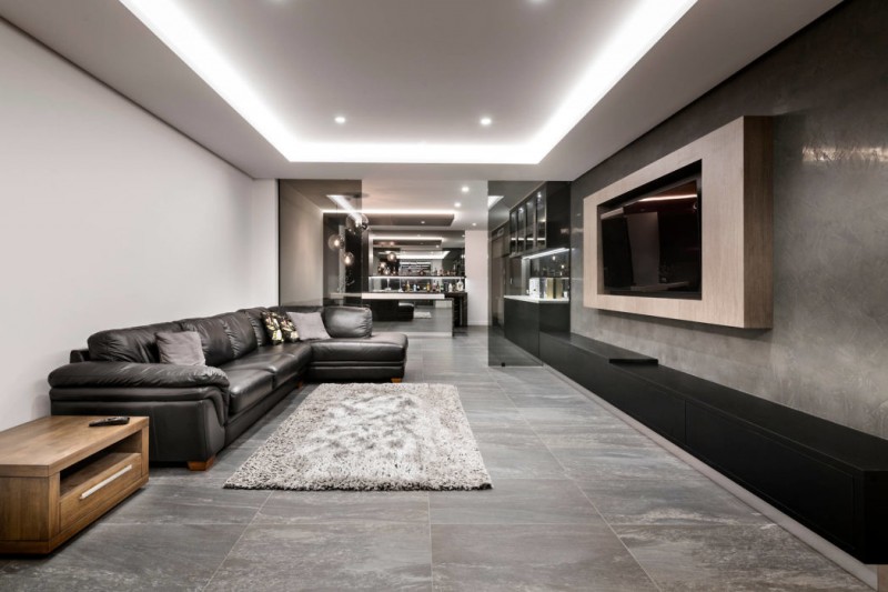 Современный трехэтажный дом в Австралии