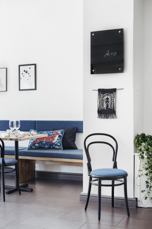 Финский ресторан Aino в центре Хельсинки