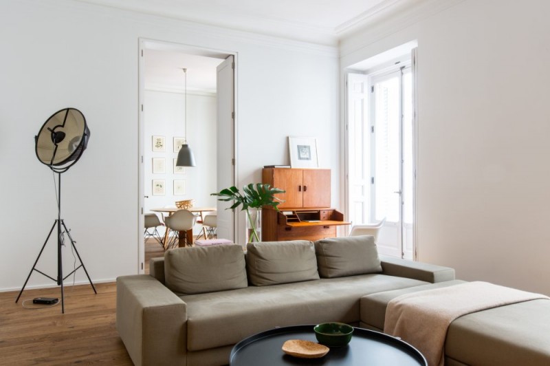 Интерьер апартаментов в Мадриде