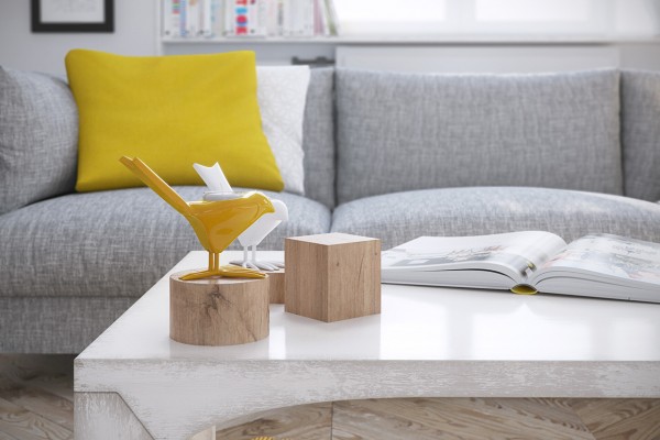 Интерьер с яркими солнечными оттенками Интерьер с яркими солнечными оттенками