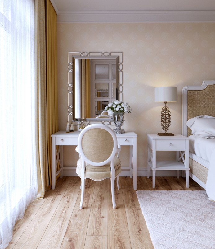 Интерьер светлой просторной квартиры