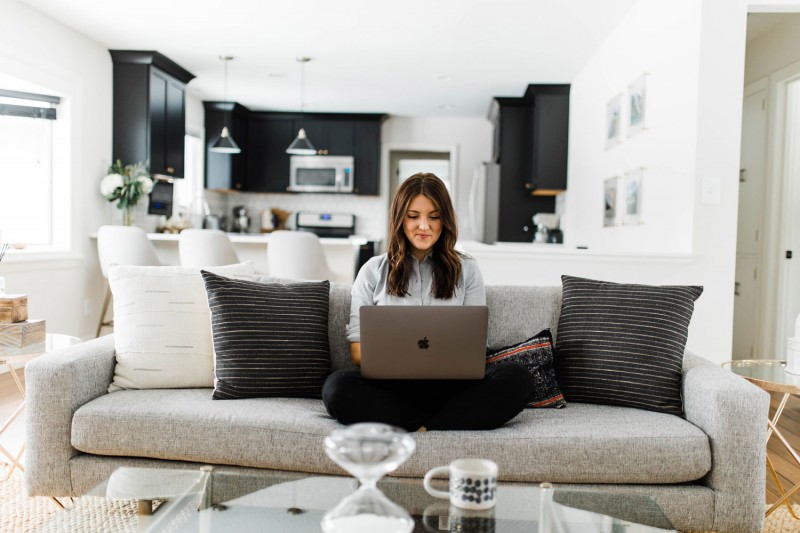 Контрастный интерьер ранчо в Миннеаполисе