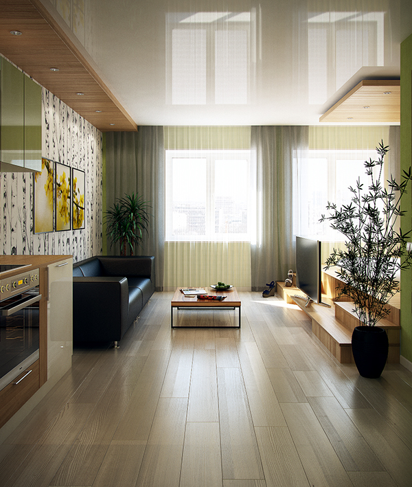 Проект квартиры-студии