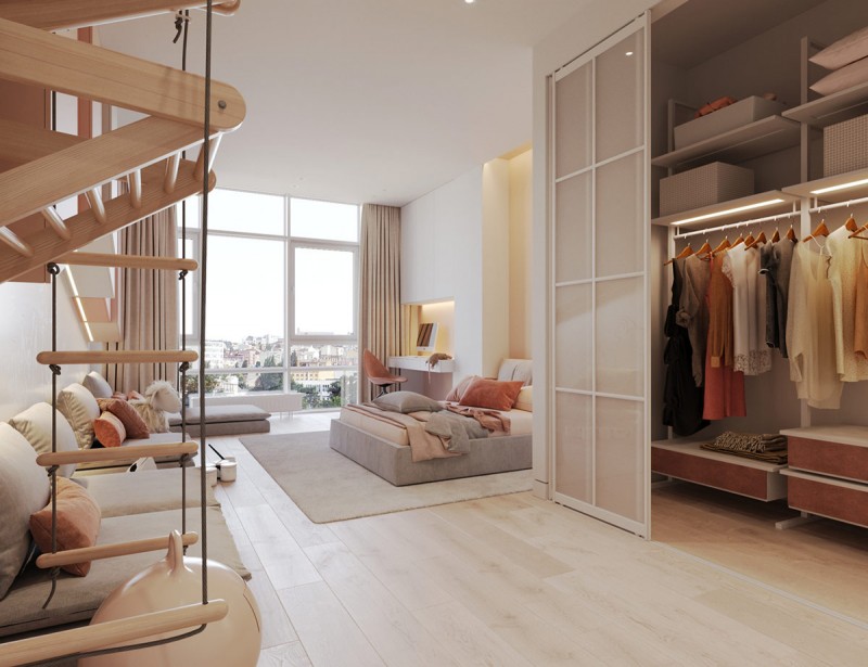 Современный домашний интерьер