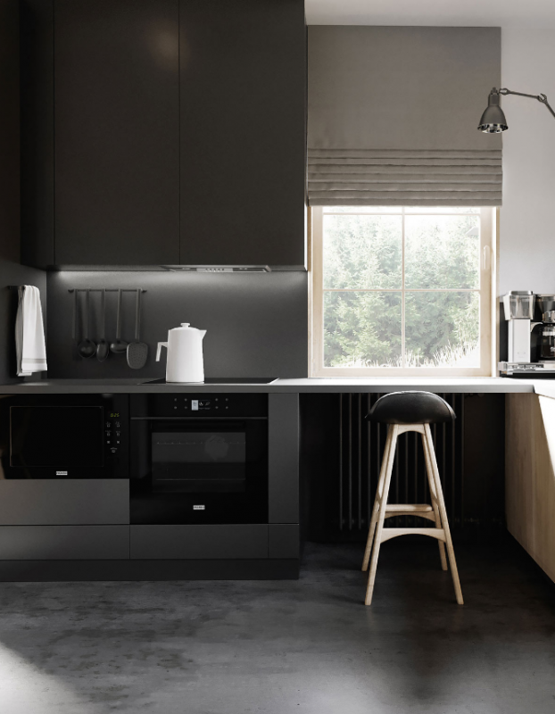 Умеренно аскетичное пространство для молодой семьи с двумя детьми Умеренно аскетичное пространство для молодой семьи с двумя детьми